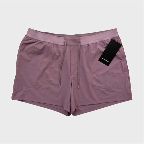 Lululemon License to Train Short 5” Linerless - Lavender Lux, Size XXL - Picture 1 of 10